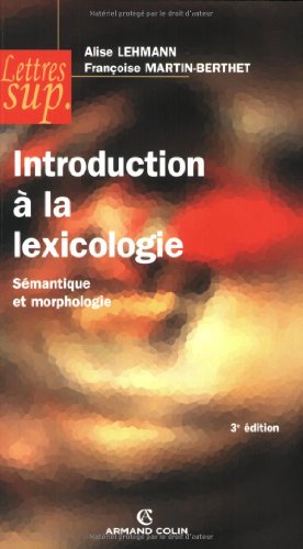 lexicologie